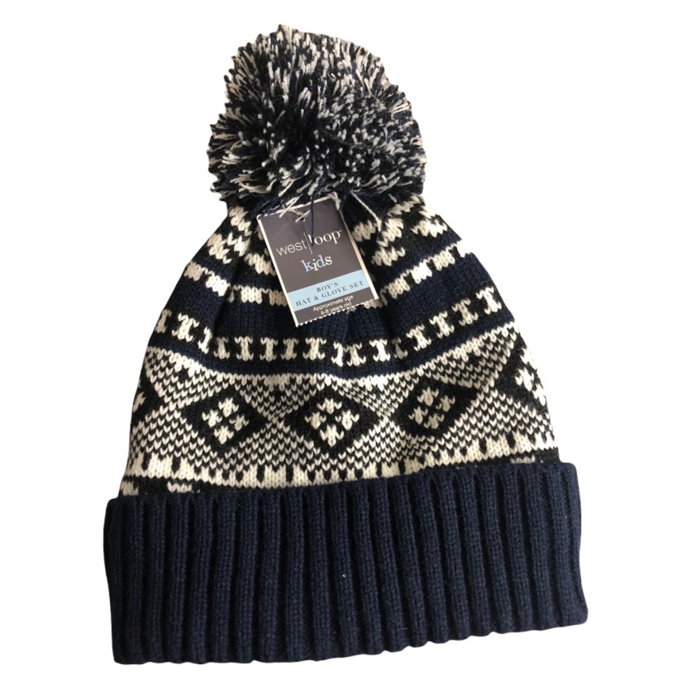 4/$20 boys beanie ages 4-8 winter hat